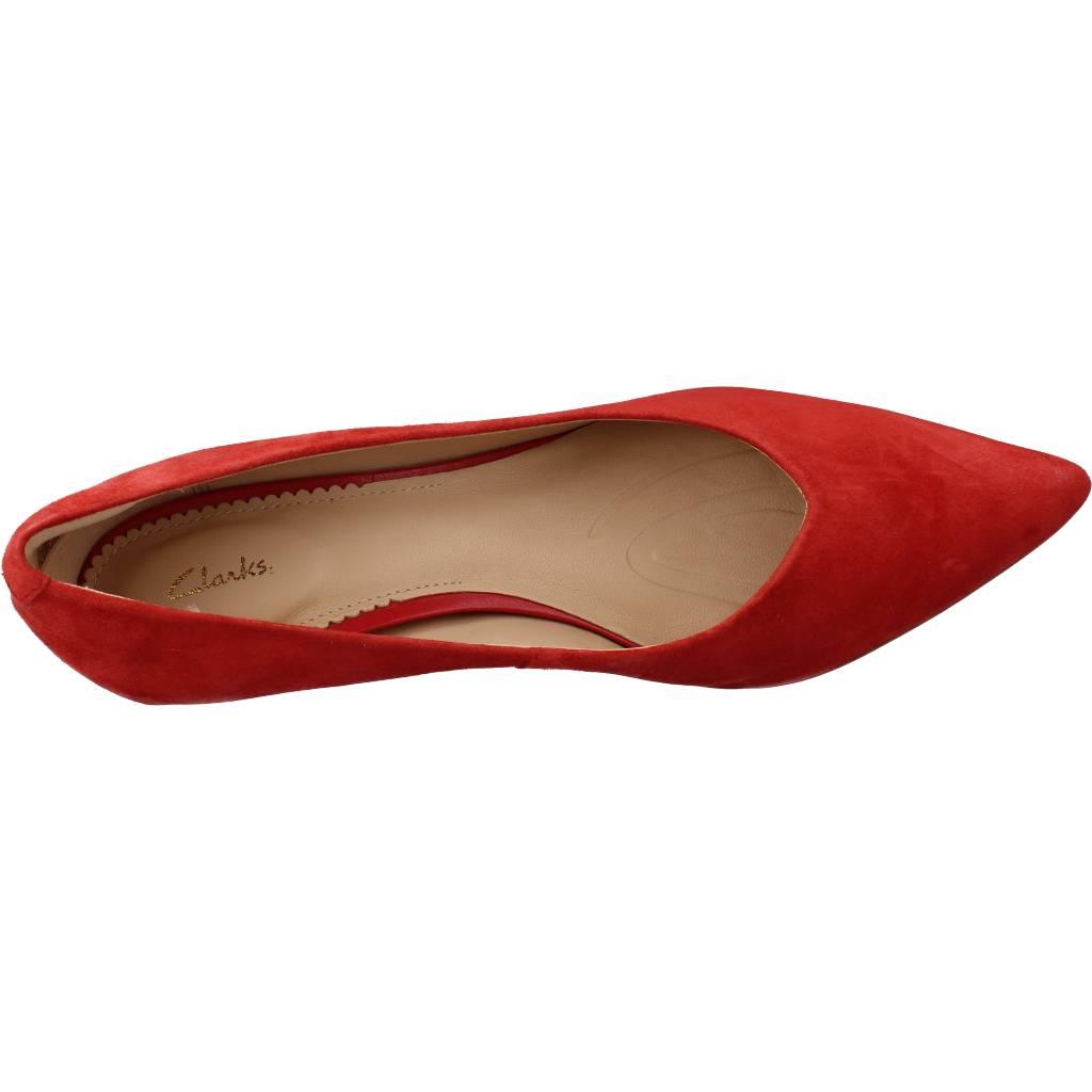 CLARKS LAINA COURT en color ROJO (7)