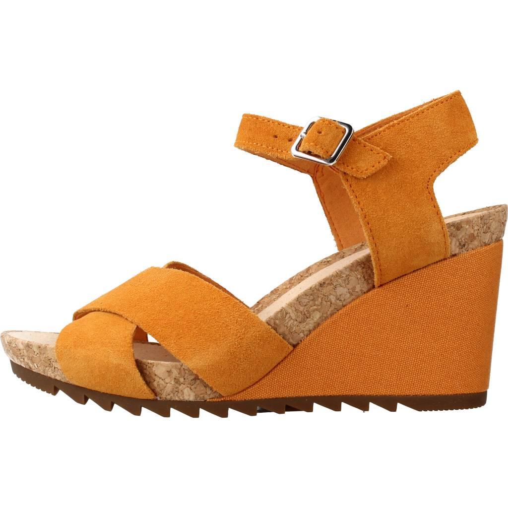 CLARKS FLEX SUN en color NARANJA (2)