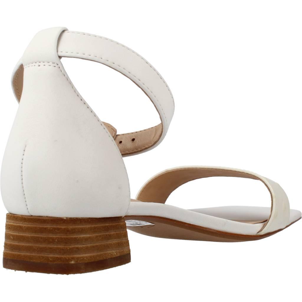 CLARKS SHEER STRAP en color BLANCO (3)