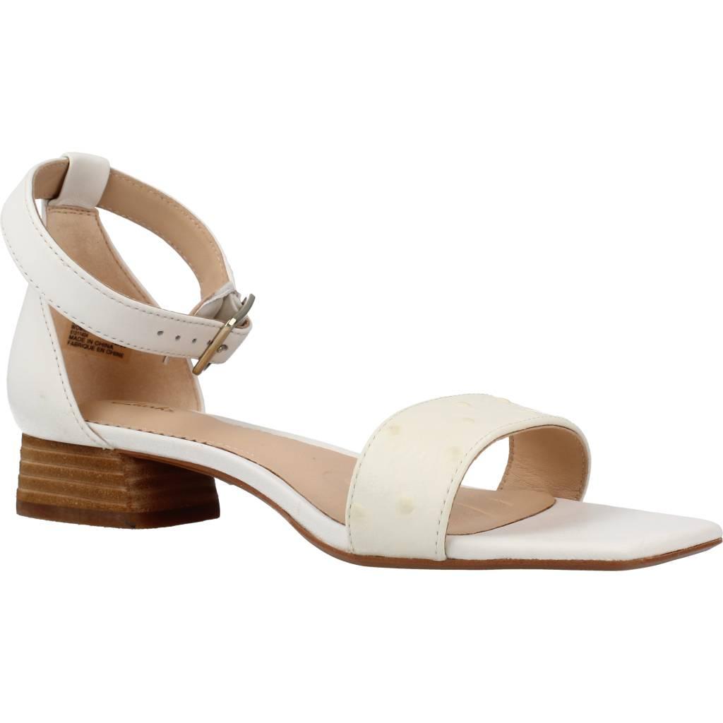CLARKS SHEER STRAP en color BLANCO (5)