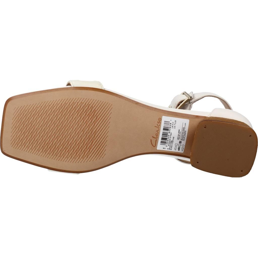 CLARKS SHEER STRAP en color BLANCO (6)