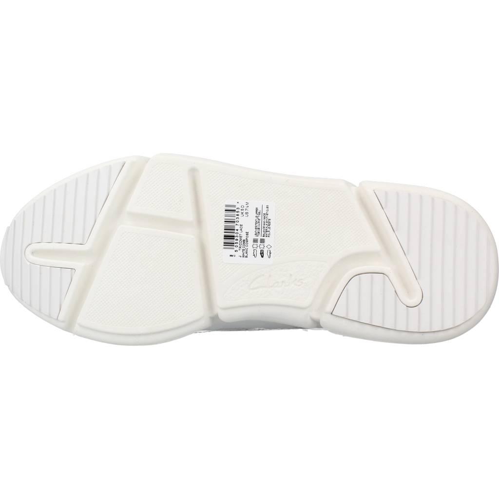 CLARKS TRICOMET LACE en color BLANCO (6)