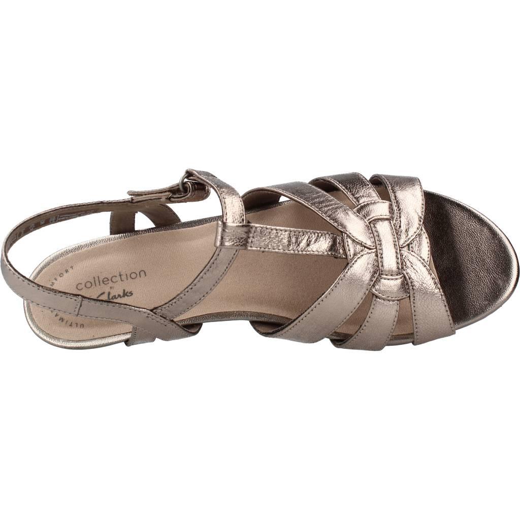 CLARKS ABIGAIL DAISY en color PLATA (7)
