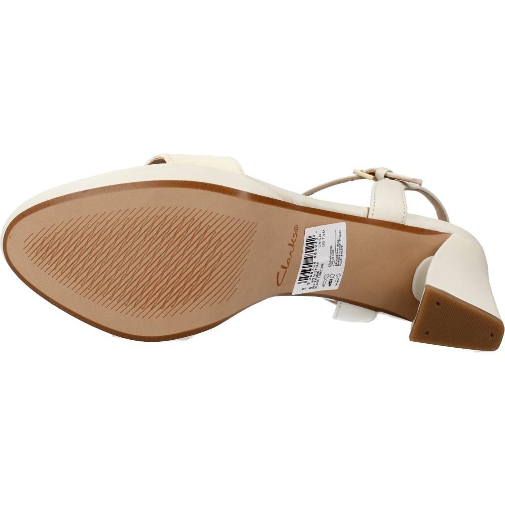 CLARKS VISTA STRAP en color BLANCO (6)
