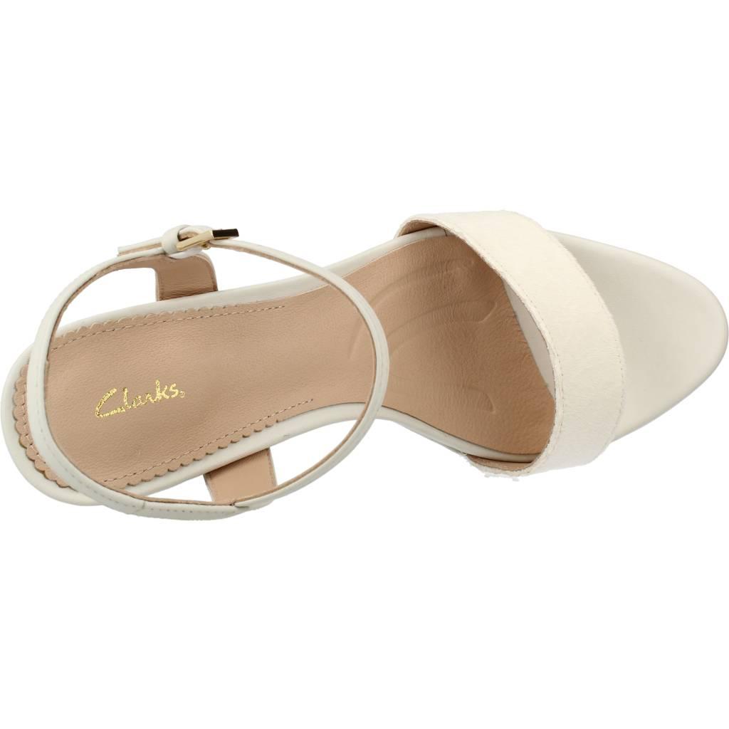 CLARKS VISTA STRAP en color BLANCO (7)