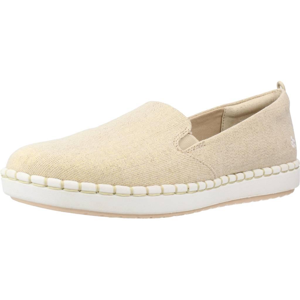 CLARKS STEP GLOW SLIP en color ORO (1)