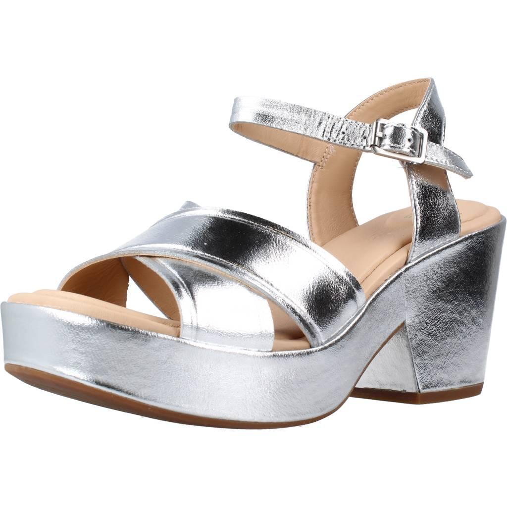 CLARKS MARITSASTRAP en color PLATA (1)