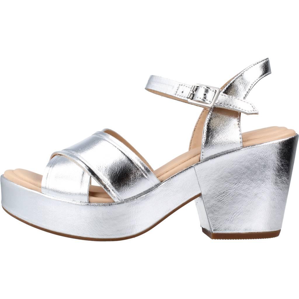 CLARKS MARITSASTRAP en color PLATA (2)