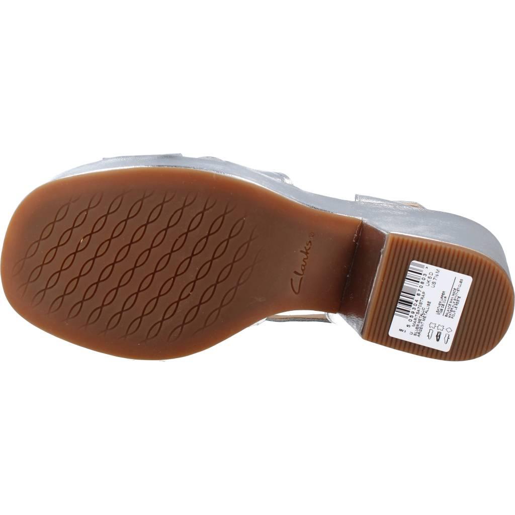 CLARKS MARITSASTRAP en color PLATA (6)