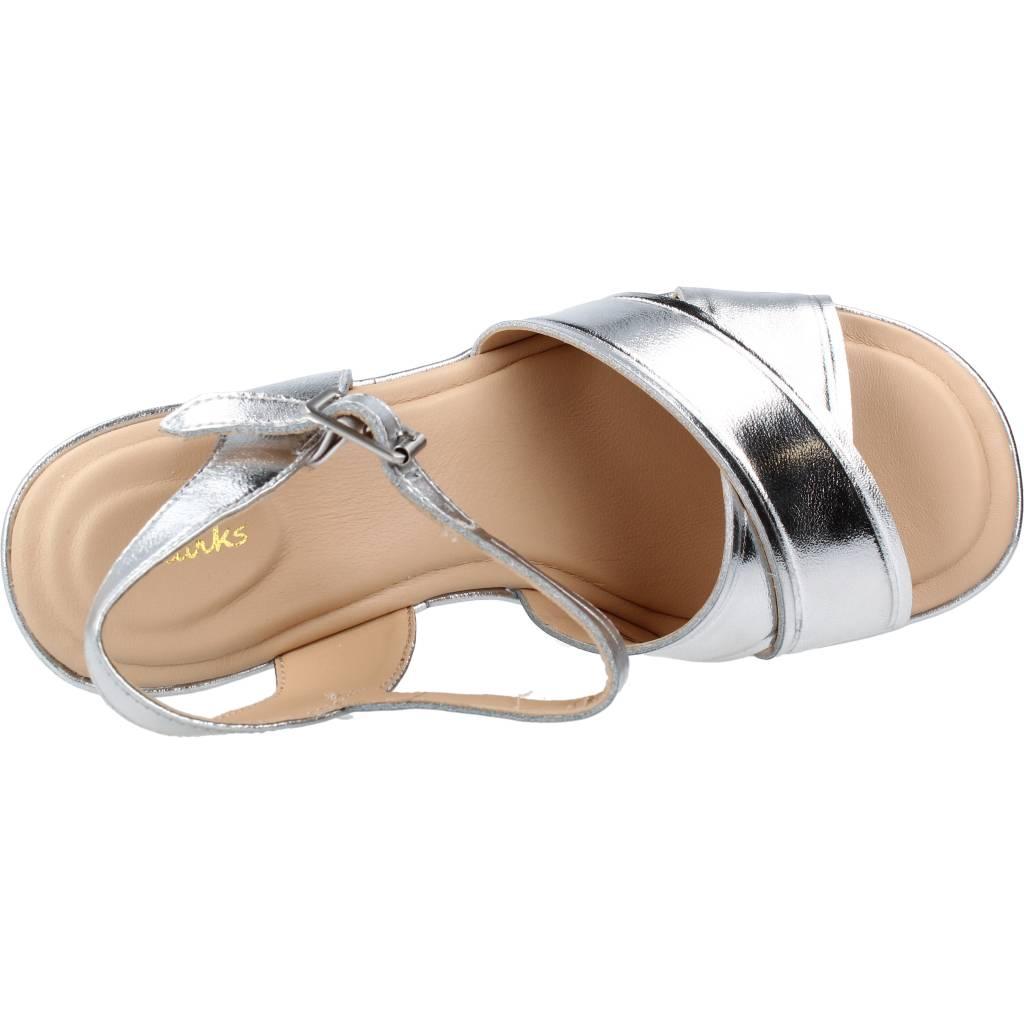 CLARKS MARITSASTRAP en color PLATA (7)