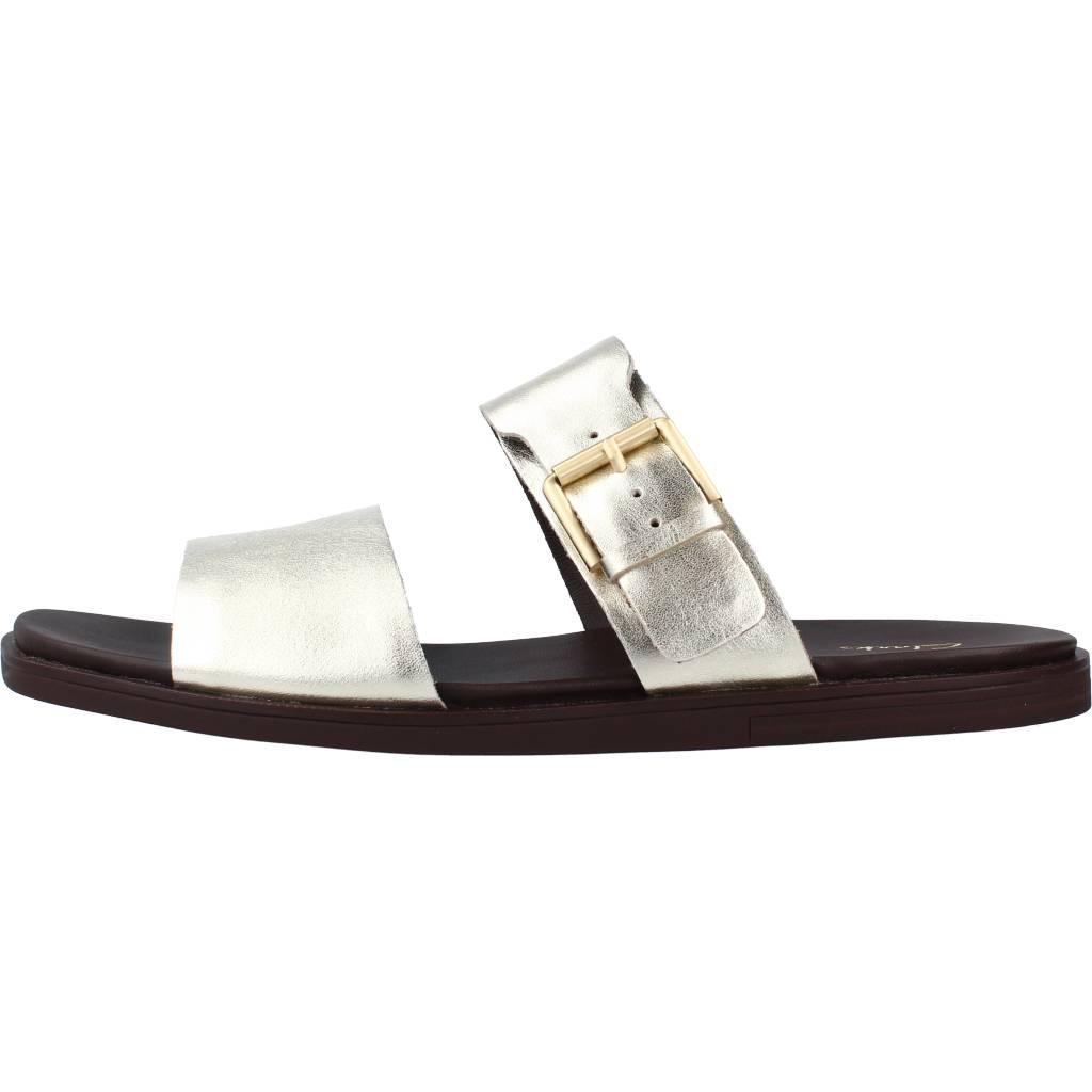 CLARKS OFRA SLIDE en color ORO (2)