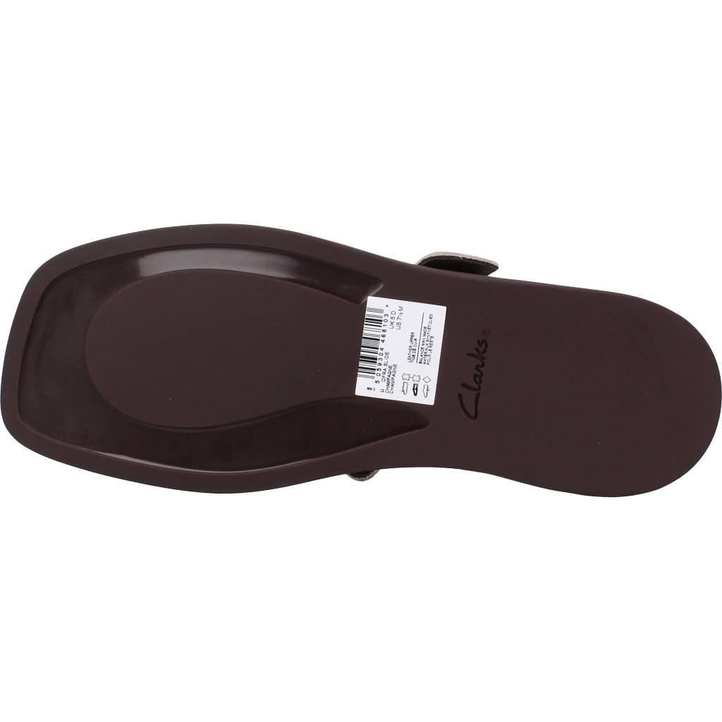CLARKS OFRA SLIDE en color ORO (6)