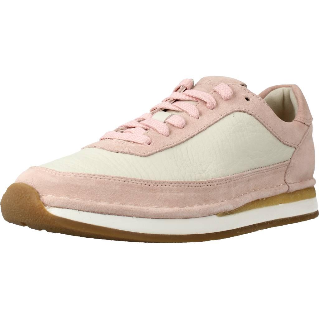 CLARKS CRAFTRUN LACE en color ROSA (1)