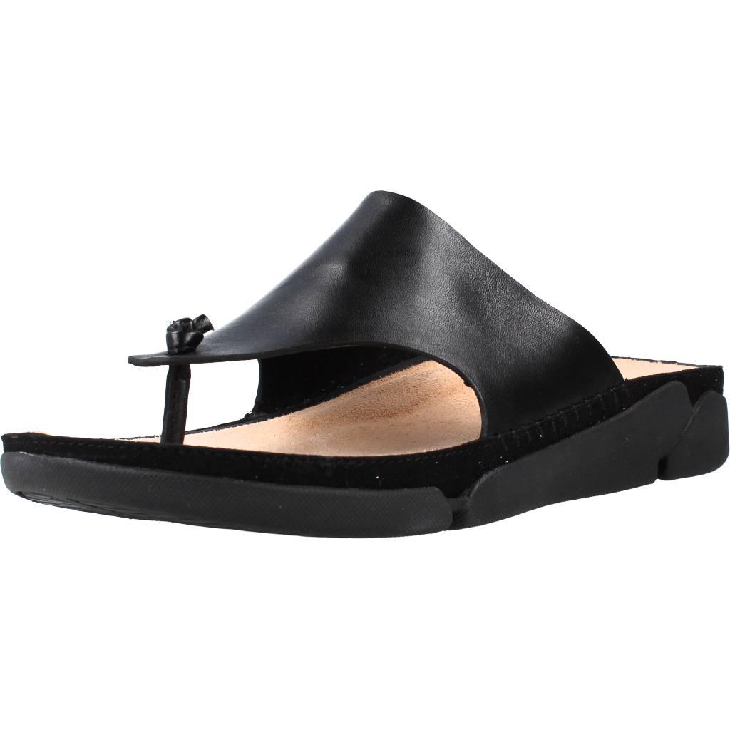 CLARKS TRI TOE POST en color NEGRO (1)