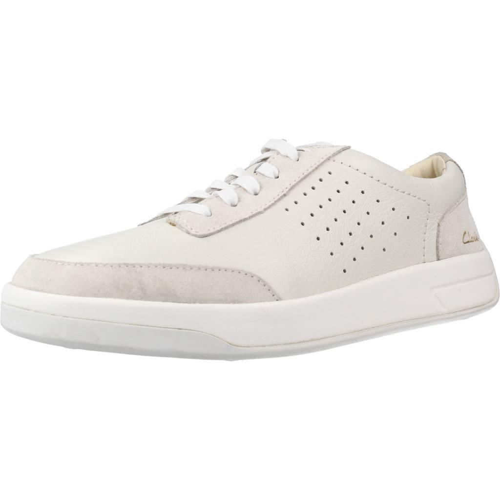 CLARKS HERO AIR LACE en color BLANCO (1)