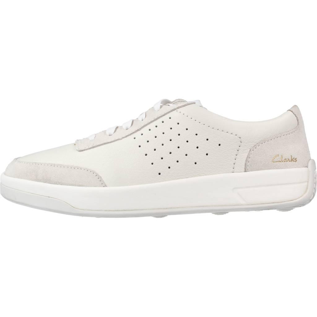 CLARKS HERO AIR LACE en color BLANCO (2)