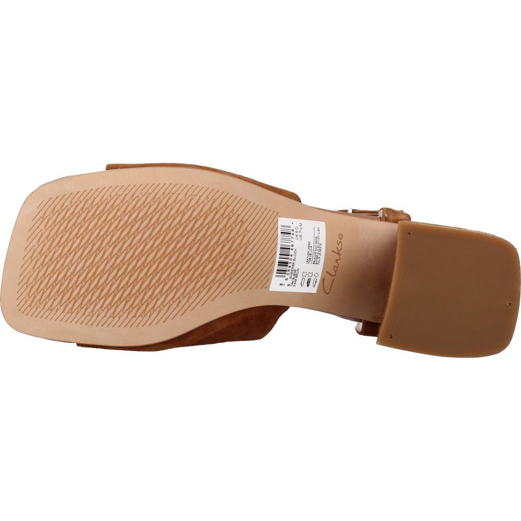 CLARKS SHEER BLOCK en color MARRON CLARO (6)