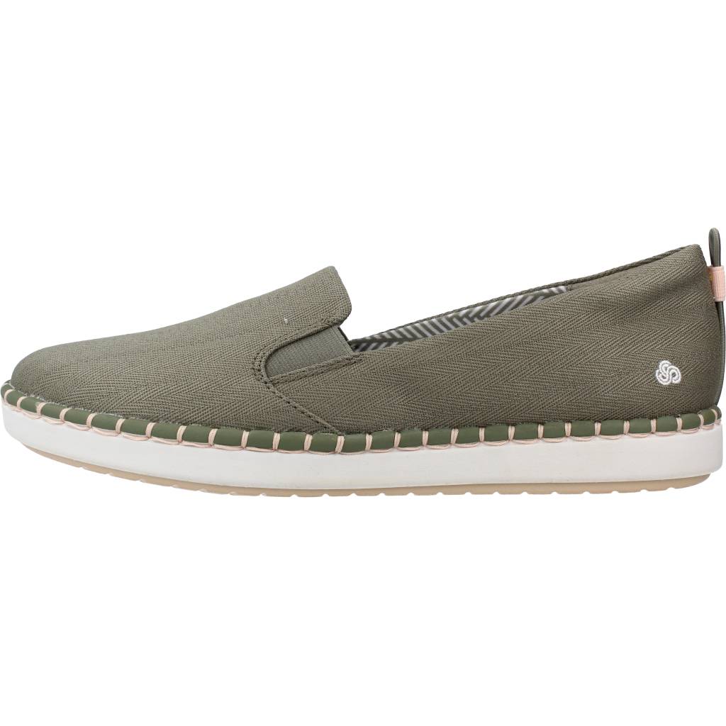 CLARKS STEP GLOW SLIP en color VERDE (2)
