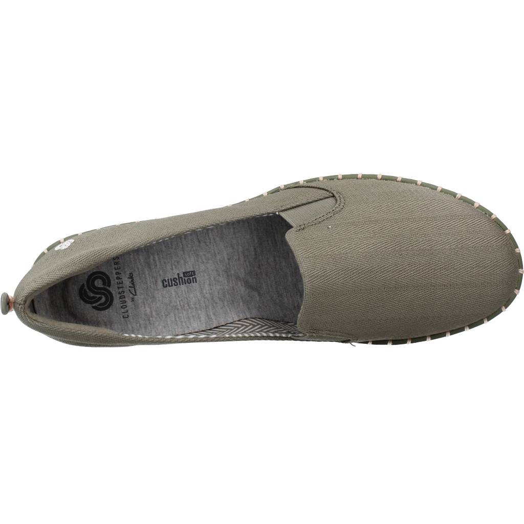 CLARKS STEP GLOW SLIP en color VERDE (7)