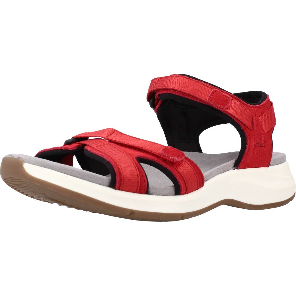 CLARKS SOLAN DRIFT en color ROJO (1)