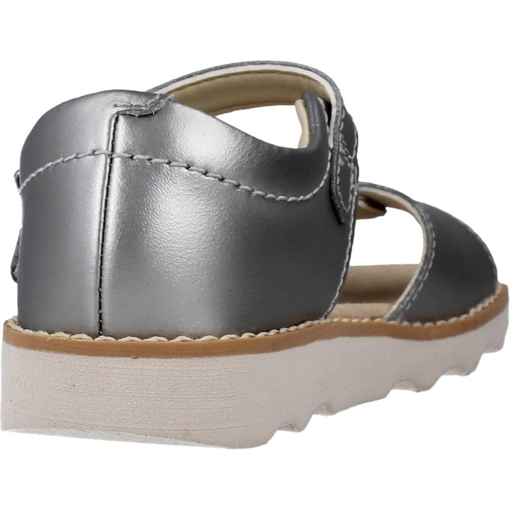 CLARKS CROWN BLOOM T en color PLATA (3)