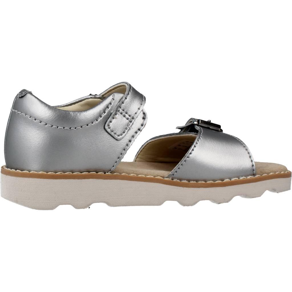 CLARKS CROWN BLOOM T en color PLATA (4)