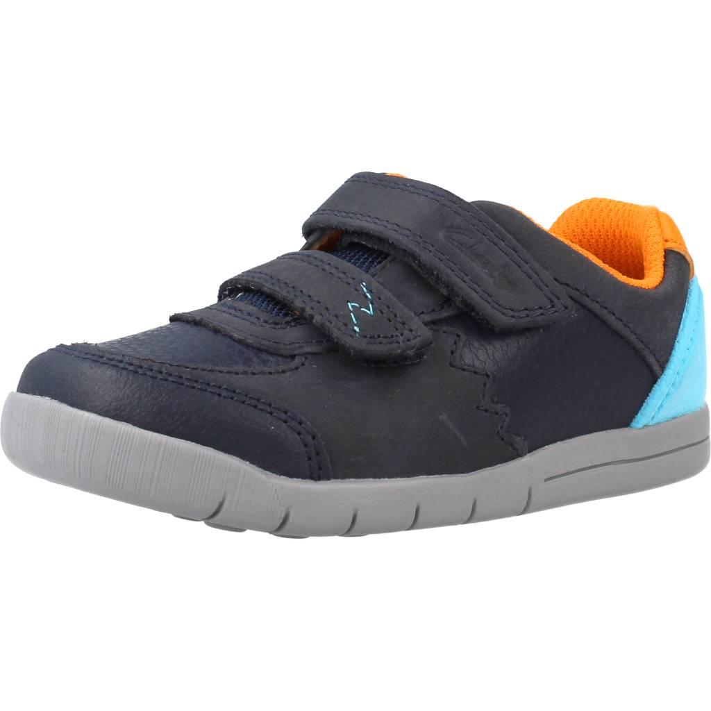 CLARKS REX QUEST T en color AZUL (1)