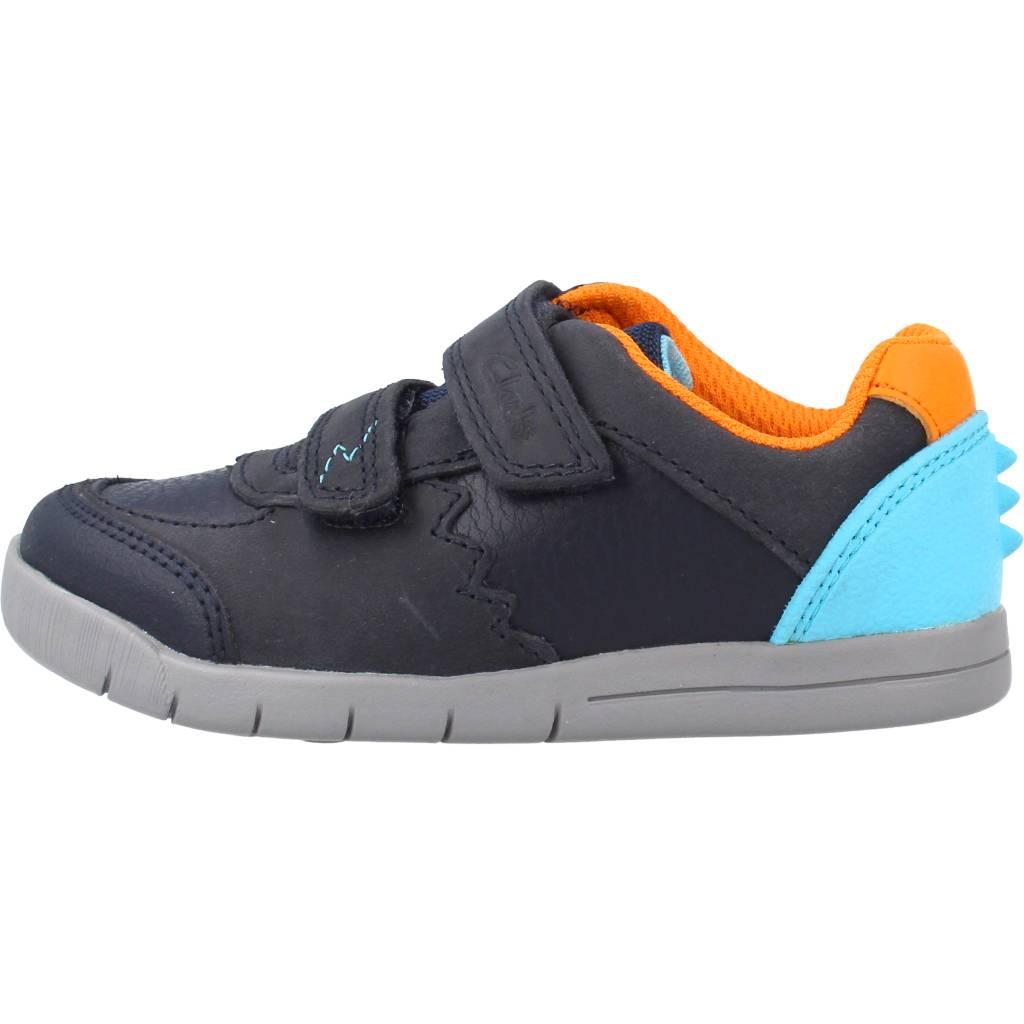 CLARKS REX QUEST T en color AZUL (2)
