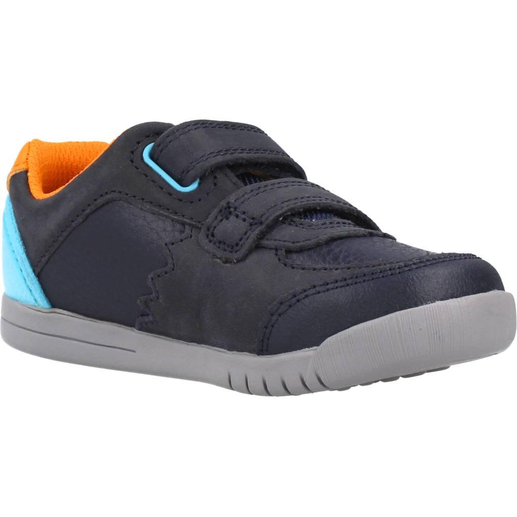 CLARKS REX QUEST T en color AZUL (5)