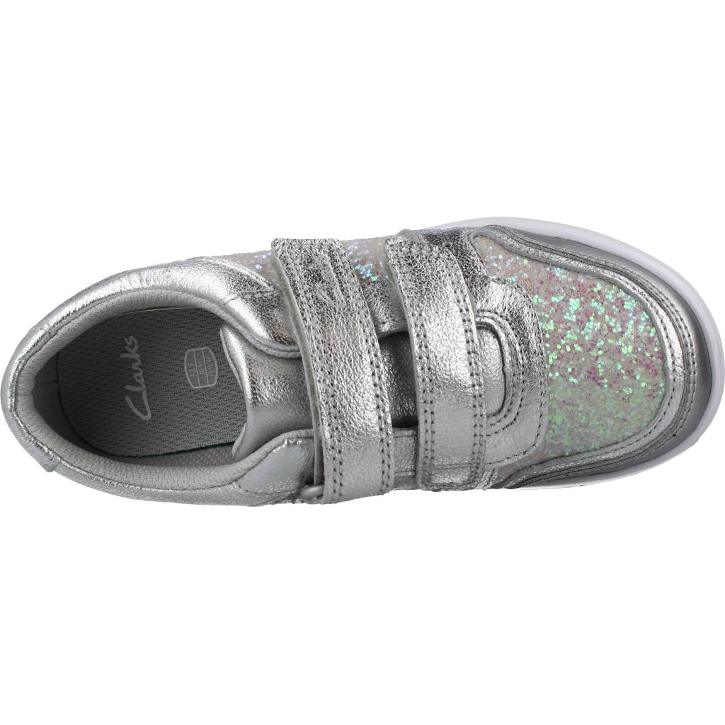 CLARKS SCAPE SPIRIT K en color PLATA (7)