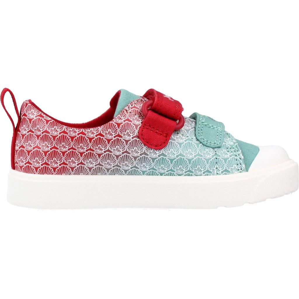 CLARKS CITY SHELL T en color ROJO (4)