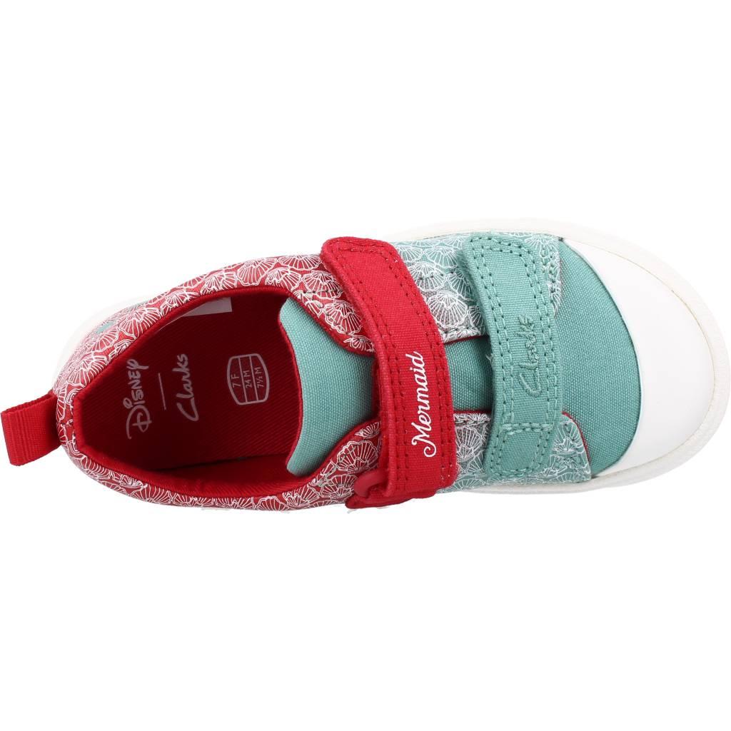 CLARKS CITY SHELL T en color ROJO (7)