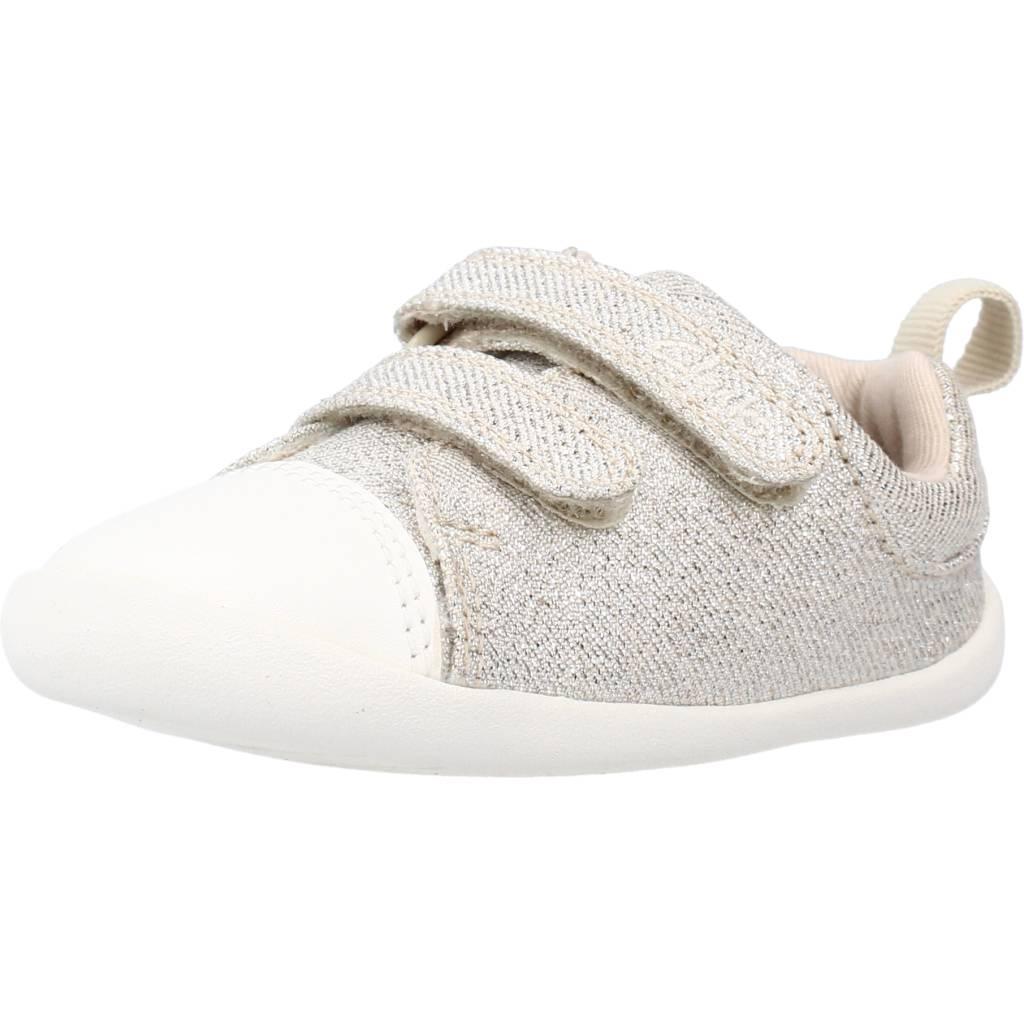CLARKS ROAMER CRAFT T en color PLATA (1)