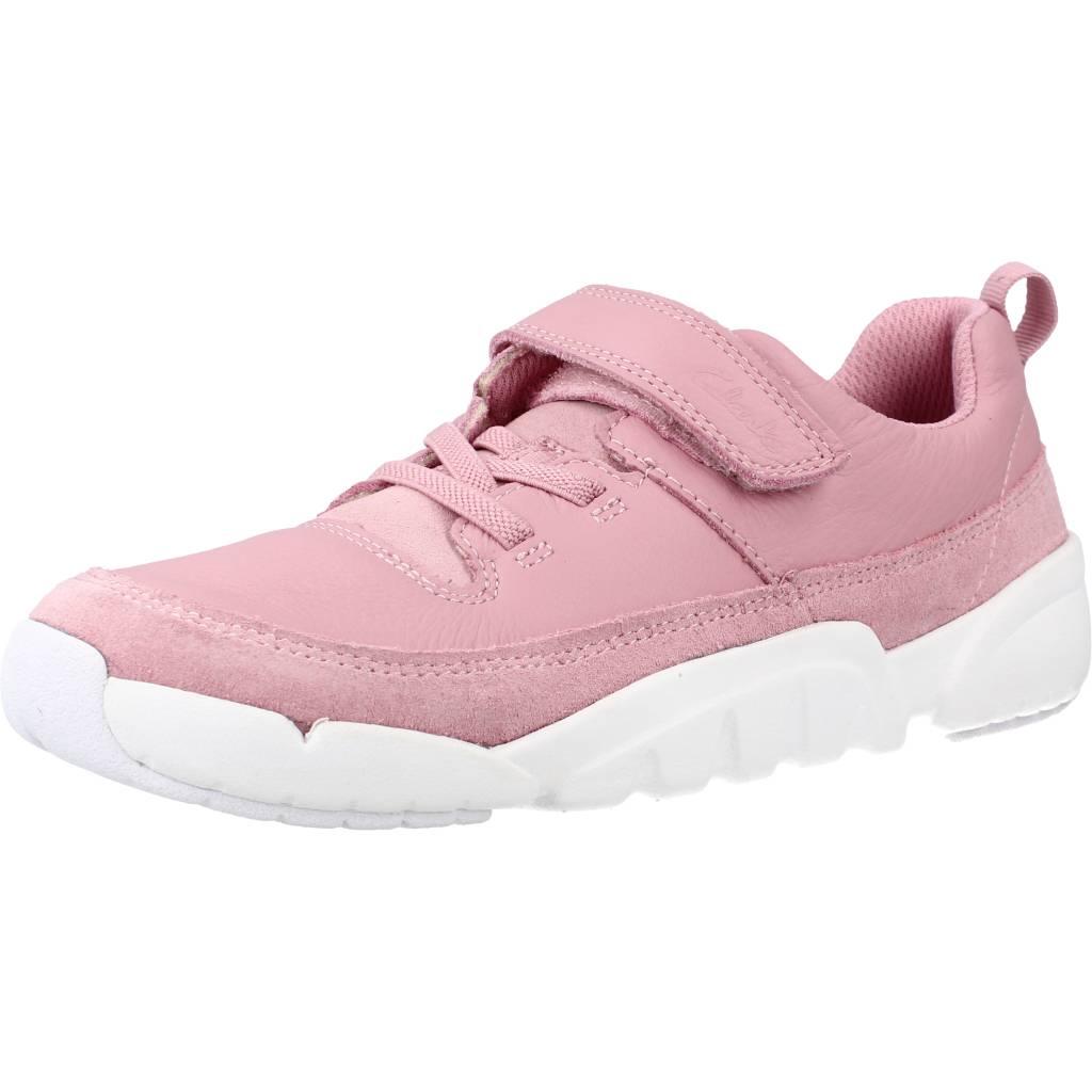 CLARKS TRI CRAFT K en color ROSA (1)