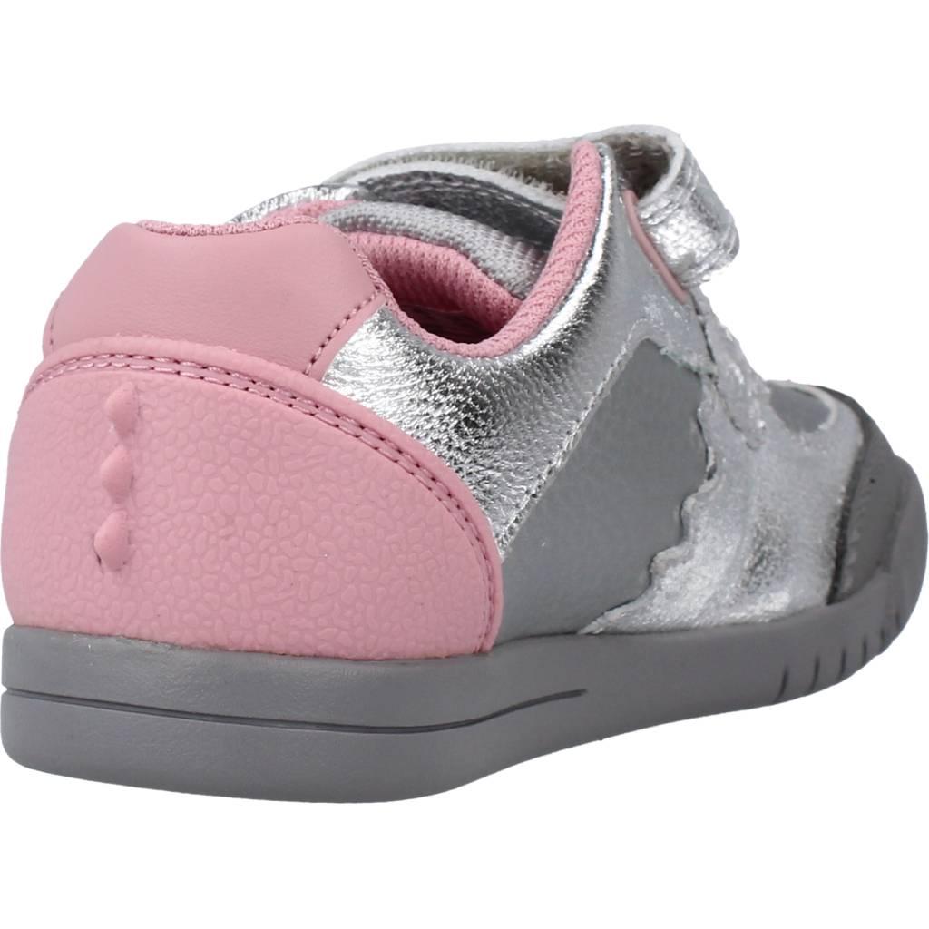 CLARKS REX QUEST T en color PLATA (3)