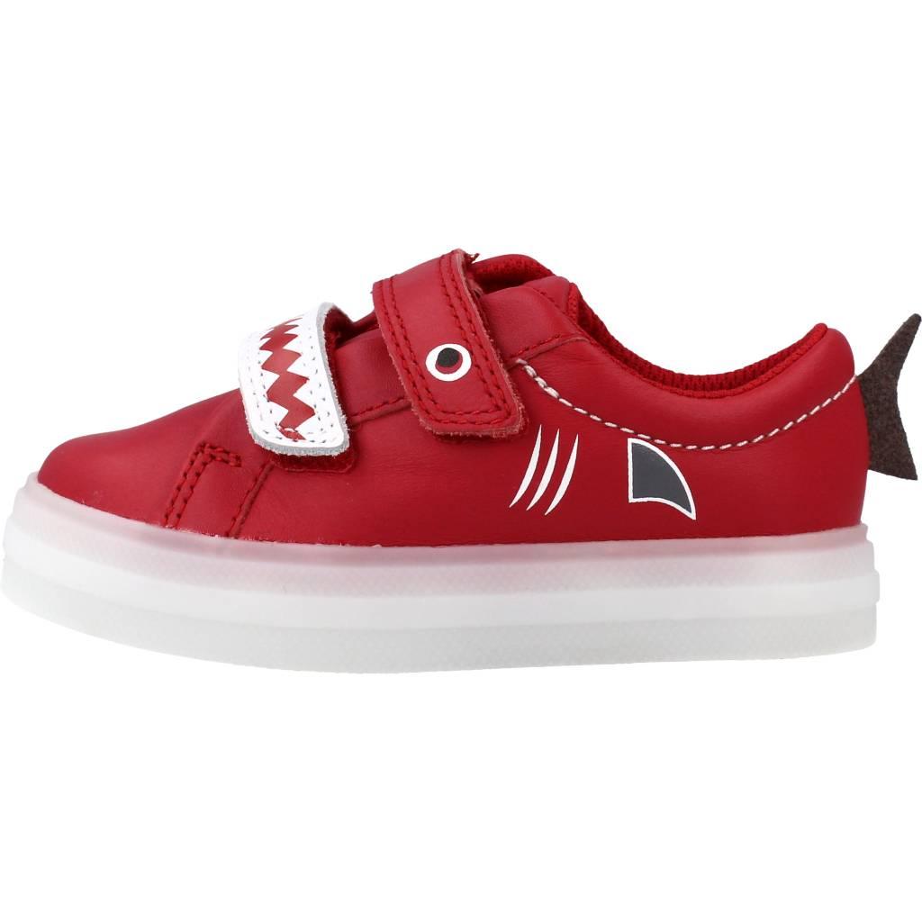 CLARKS FLARESCALELO T en color ROJO (2)