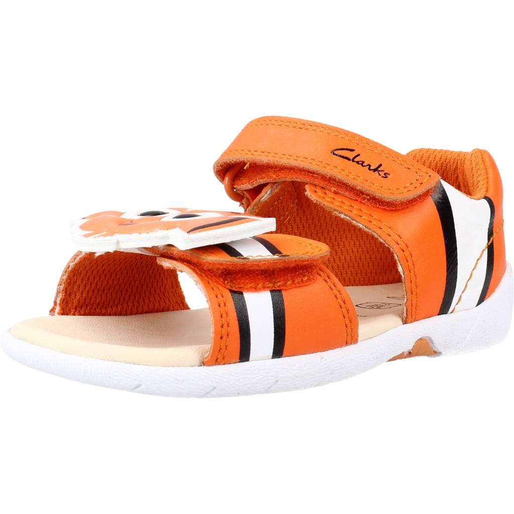 CLARKS ZORA NEMO T en color NARANJA (1)