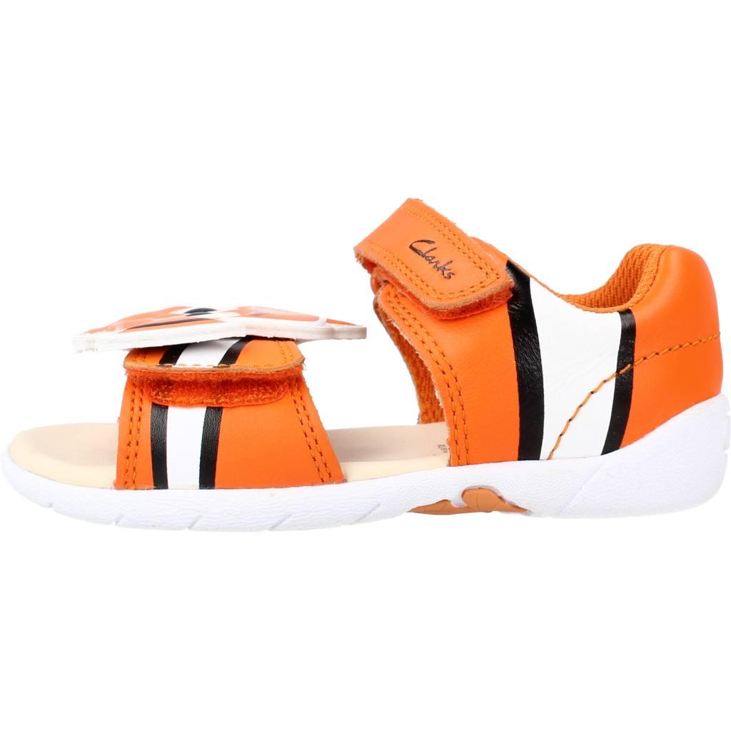 CLARKS ZORA NEMO T en color NARANJA (2)