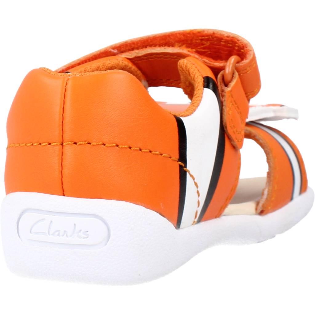 CLARKS ZORA NEMO T en color NARANJA (3)