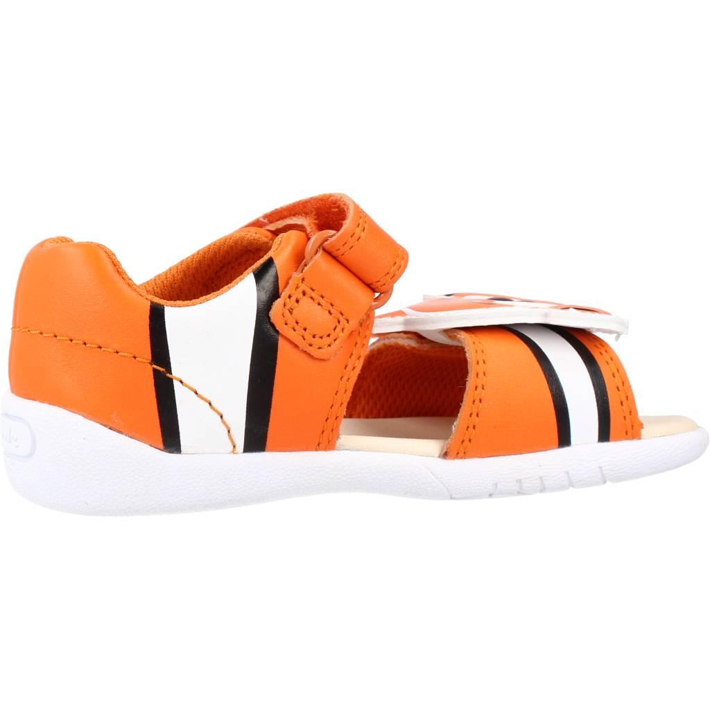 CLARKS ZORA NEMO T en color NARANJA (4)