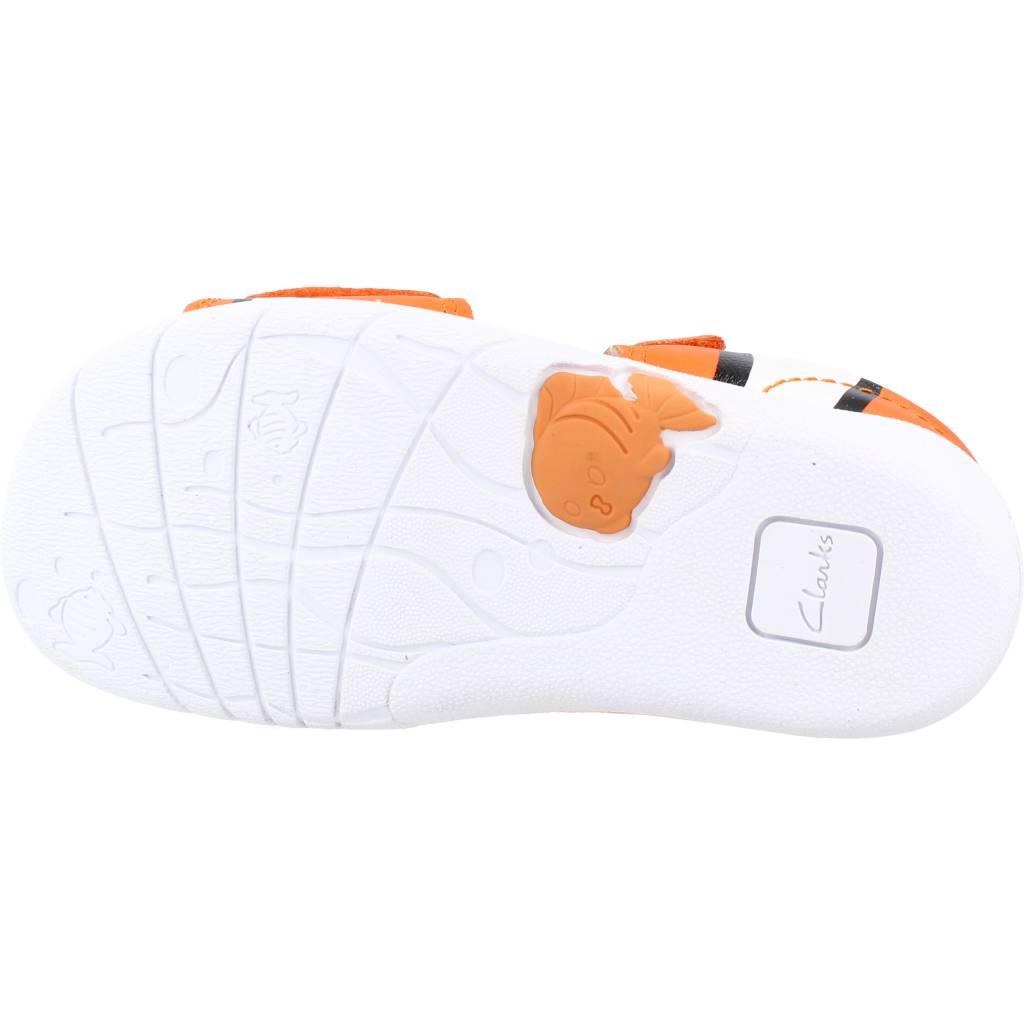 CLARKS ZORA NEMO T en color NARANJA (6)