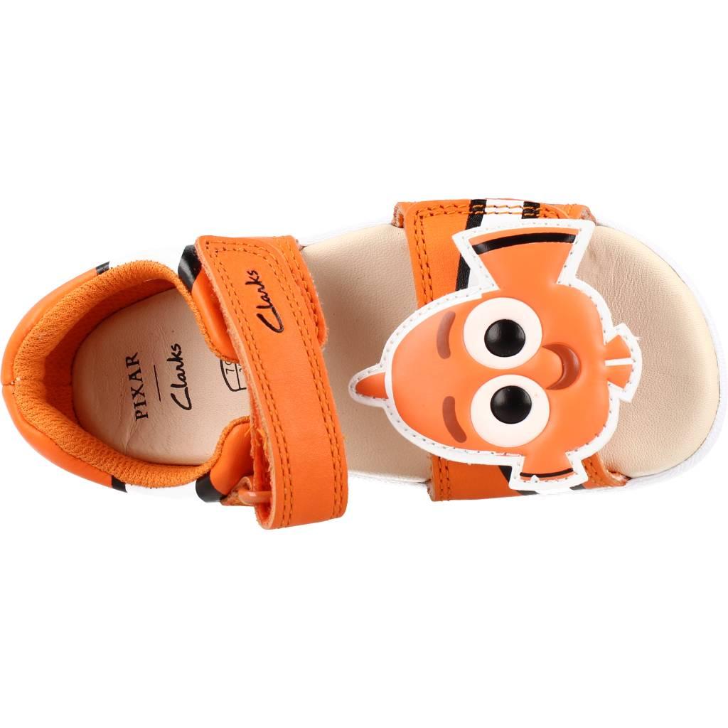 CLARKS ZORA NEMO T en color NARANJA (7)