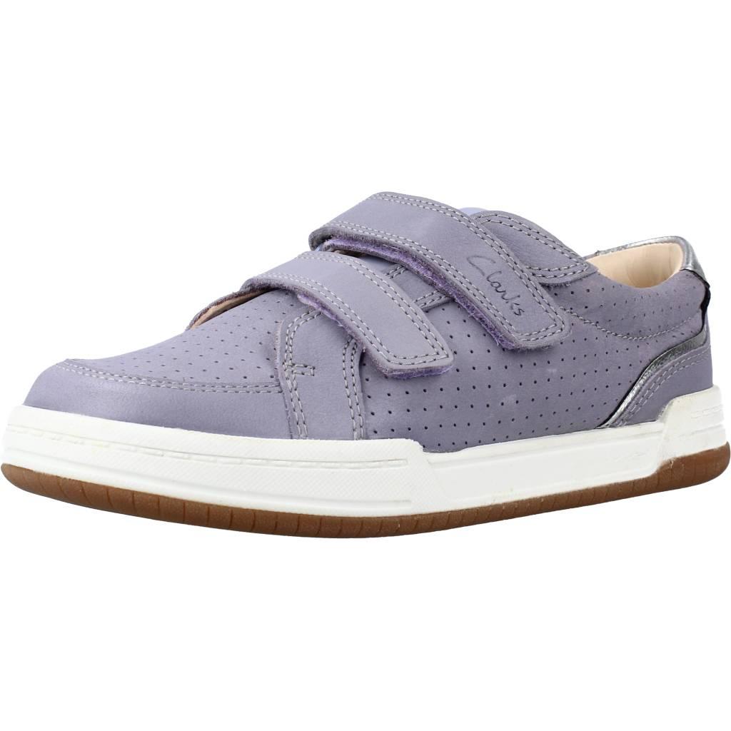 CLARKS FAWN SOLO K en color VIOLETA (1)