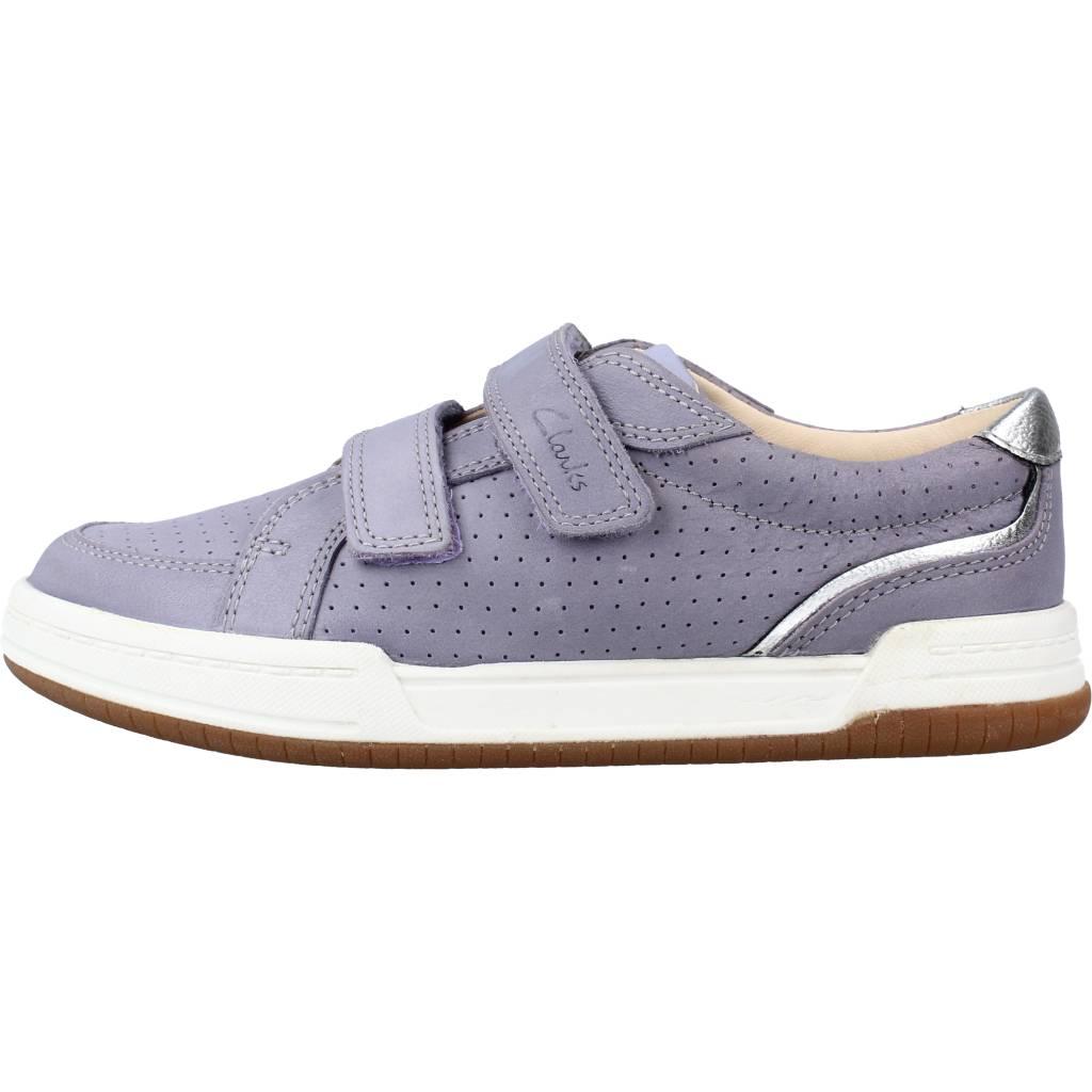 CLARKS FAWN SOLO K en color VIOLETA (2)