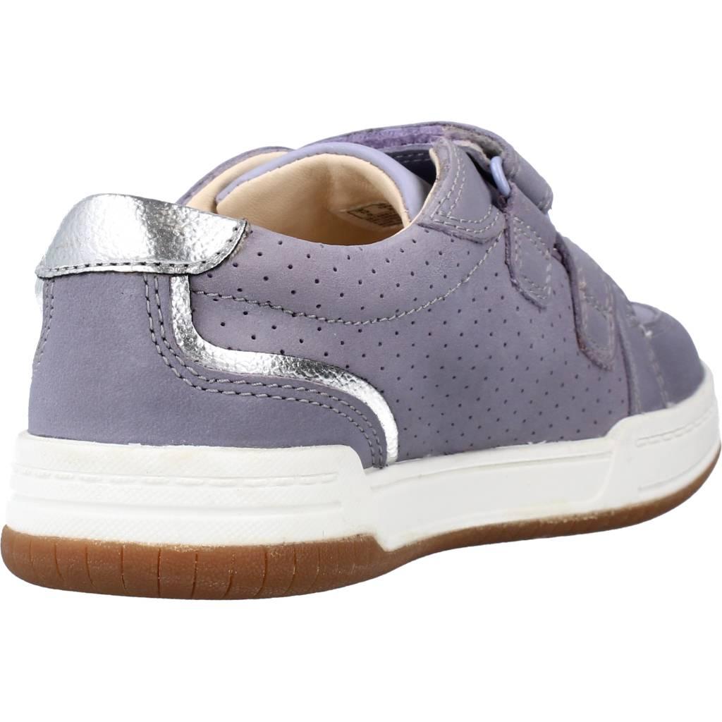 CLARKS FAWN SOLO K en color VIOLETA (3)