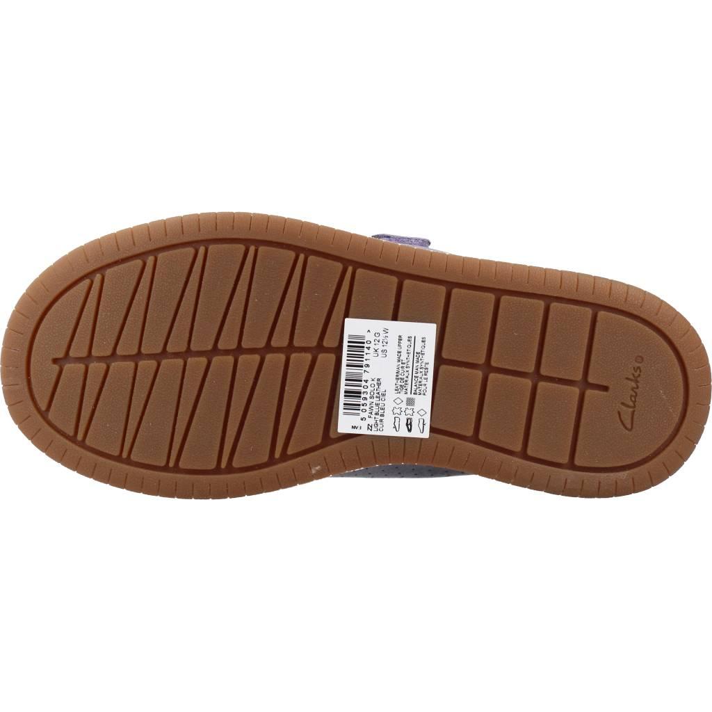 CLARKS FAWN SOLO K en color VIOLETA (6)
