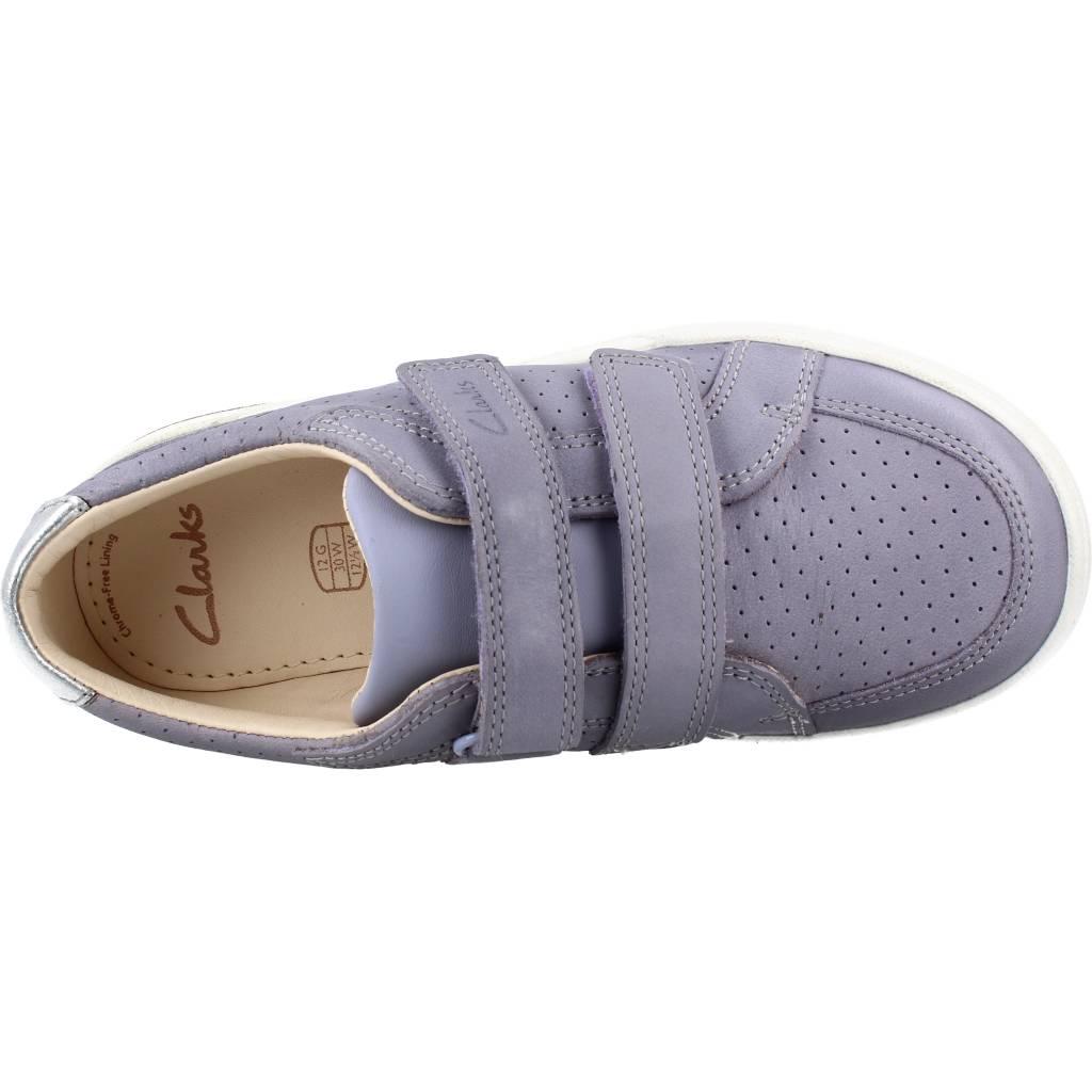 CLARKS FAWN SOLO K en color VIOLETA (7)