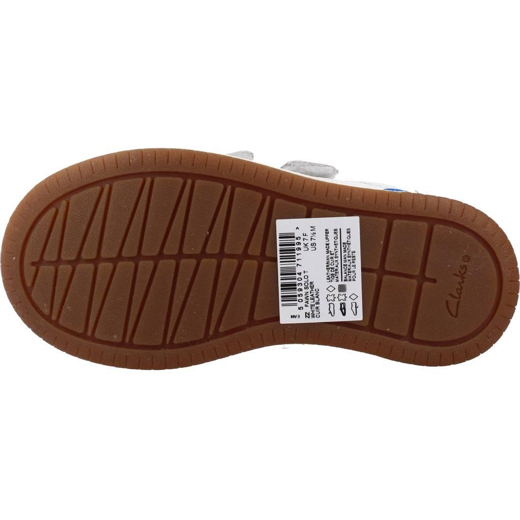 CLARKS FAWN SOLO T en color BLANCO (6)