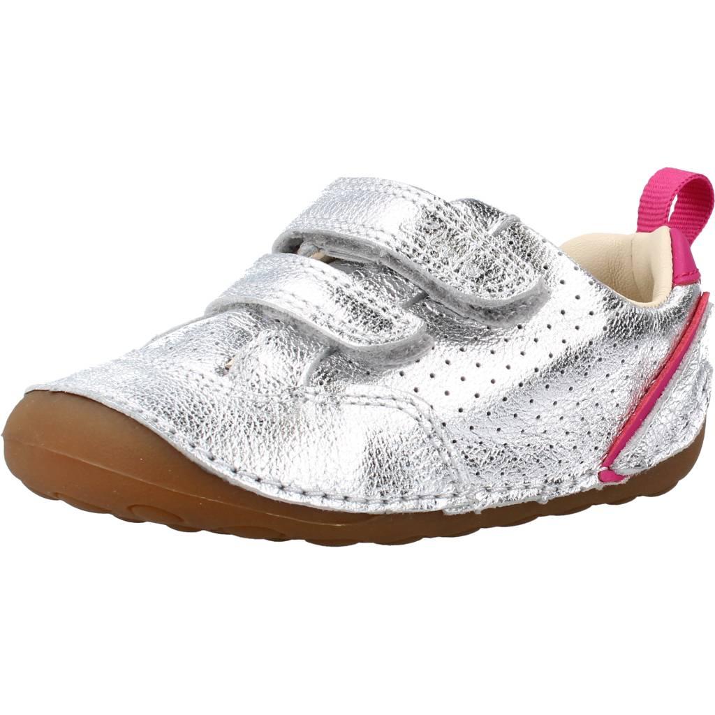 CLARKS TINY SKY T en color PLATA (1)