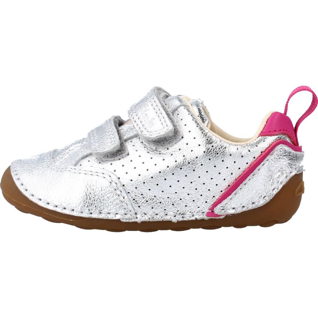 CLARKS TINY SKY T en color PLATA (2)